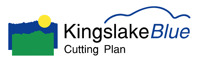 KingslakeBlue Cutting Plan Logo